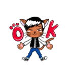 ハーフキャット・ピープル（個別スタンプ：1）