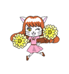 ハーフキャット・ピープル（個別スタンプ：21）