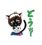 ハーフキャット・ピープル（個別スタンプ：22）