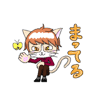 ハーフキャット・ピープル（個別スタンプ：24）