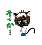 ハーフキャット・ピープル（個別スタンプ：28）