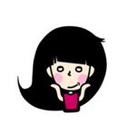 Girl P.Piue New hair style（個別スタンプ：10）