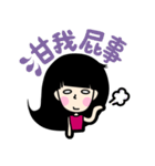 Girl P.Piue New hair style（個別スタンプ：15）
