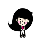 Girl P.Piue New hair style（個別スタンプ：22）