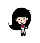 Girl P.Piue New hair style（個別スタンプ：29）