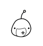 A hair 's world（個別スタンプ：1）