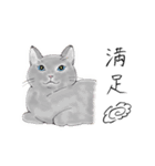 猫スタンプ-6匹の猫たち-（個別スタンプ：40）