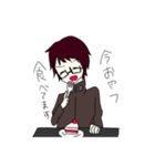 中学生の日常的スタンプ（個別スタンプ：21）