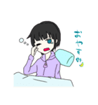中学生の日常的スタンプ（個別スタンプ：24）