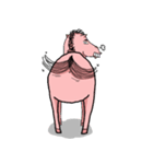 Rocky, the pink horse（個別スタンプ：4）