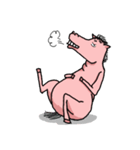 Rocky, the pink horse（個別スタンプ：18）