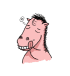 Rocky, the pink horse（個別スタンプ：26）