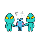 電波！うさぎ宇宙人。（個別スタンプ：11）