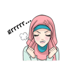Sweet Hijab Girl（個別スタンプ：37）