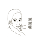 The little plump girl（個別スタンプ：4）
