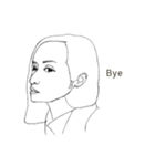 The little plump girl（個別スタンプ：35）