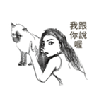 The little plump girl（個別スタンプ：36）