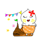 Nong Juke Songkran Festival. (^_^)（個別スタンプ：4）
