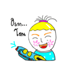 Nong Juke Songkran Festival. (^_^)（個別スタンプ：11）