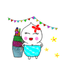 Nong Juke Songkran Festival. (^_^)（個別スタンプ：17）