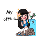 In ＆ Love Travel around The Wolrd（個別スタンプ：7）