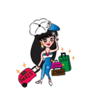In ＆ Love Travel around The Wolrd（個別スタンプ：24）