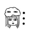 クレイジーファンタジーペットと女の子（個別スタンプ：3）