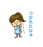 ポニーテールな女の子【日常会話】（個別スタンプ：17）