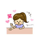 ポニーテールな女の子【日常会話】（個別スタンプ：27）