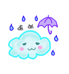 ふわふわ雲のふわっちょ【よく使うことば】（個別スタンプ：5）