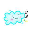 ふわふわ雲のふわっちょ【よく使うことば】（個別スタンプ：9）