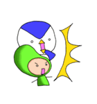 ペンさんとマメさん2（個別スタンプ：4）