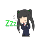 SDチックな女の子たち（個別スタンプ：4）