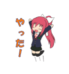 SDチックな女の子たち（個別スタンプ：7）