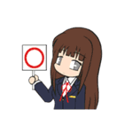 SDチックな女の子たち（個別スタンプ：18）