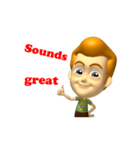 Learn Daily English with LiveABC（個別スタンプ：30）