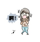 lovely mushrooms girl（個別スタンプ：4）