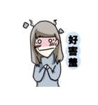 lovely mushrooms girl（個別スタンプ：22）