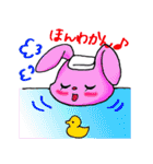 フラワーあにまる（個別スタンプ：3）