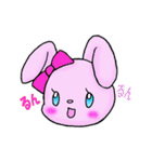 フラワーあにまる（個別スタンプ：10）