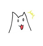 猫的な生物（個別スタンプ：4）