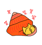 Hermit crab cat twins2（個別スタンプ：14）