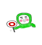 みどり坊や（よく使う言葉）（個別スタンプ：4）