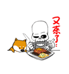 skull＆girl（個別スタンプ：1）