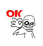 skull＆girl（個別スタンプ：4）