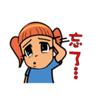 skull＆girl（個別スタンプ：11）