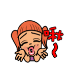 skull＆girl（個別スタンプ：15）