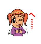 skull＆girl（個別スタンプ：18）