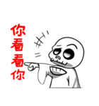 skull＆girl（個別スタンプ：20）