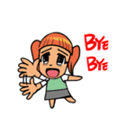 skull＆girl（個別スタンプ：21）